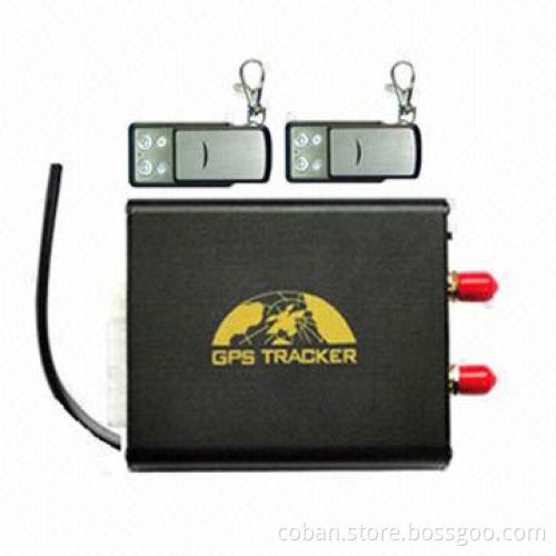 Metal Remote Controller Vehicle Tracking System, Dual-SIM Card, Compatible with Car Alarm